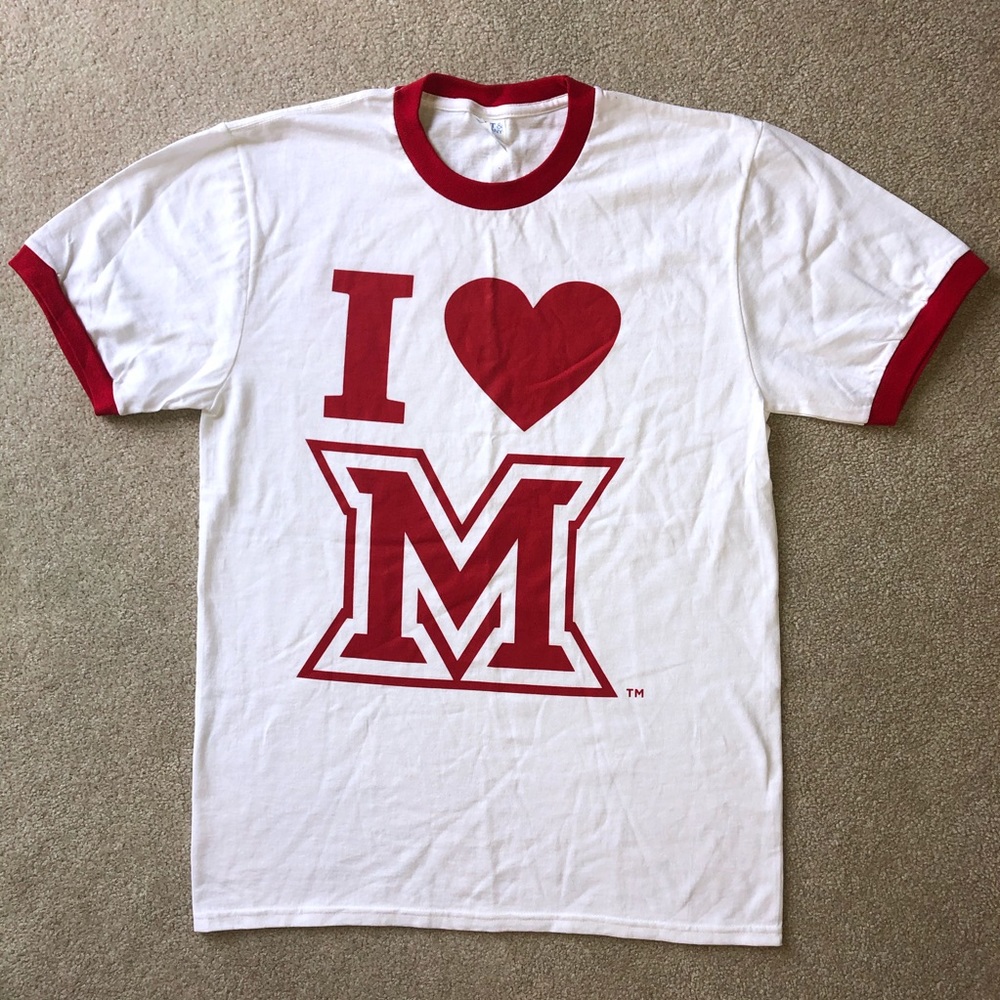 I Heart M Miami University Cute Tee Homecoming